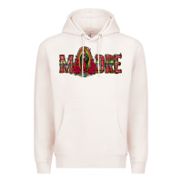 Pale Pink madre floral aztec leopard Premium Hoodie - Jasminsmagicworld