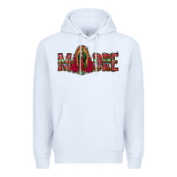 White madre floral aztec leopard Premium Hoodie - Jasminsmagicworld