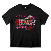 Black howdy honey rose olivia Heavy Core Tee - OliviaCreatesArt