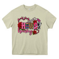Mossy howdy honey rose olivia Heavy Core Tee - OliviaCreatesArt