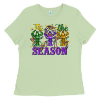 Matcha Tis The Season Crawfish Mardi Gras Ladies Tee - FaDigitalArtStudio