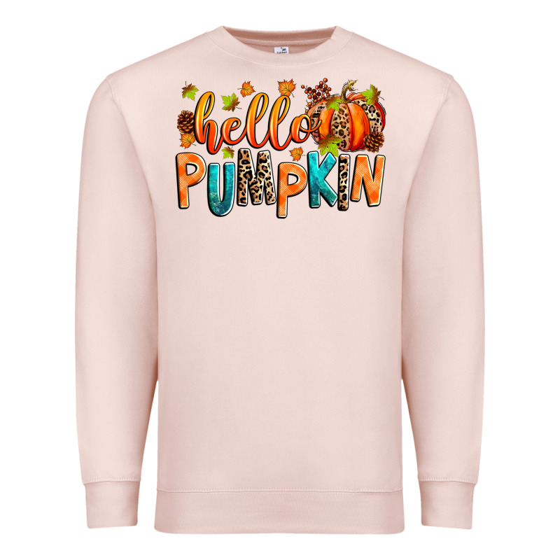 Hello Pumpkin Premium Sweatshirt by RanaPortraitStore | Teevron
