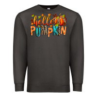 Smoke Hello pumpkin Premium Sweatshirt - RanaPortraitStore