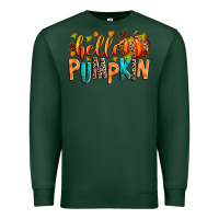 Sports Green Hello pumpkin Premium Sweatshirt - RanaPortraitStore