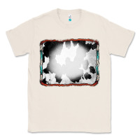 Natural Cowhide Background with Bleach Serape Frame Classic Tee - CowCowDesign