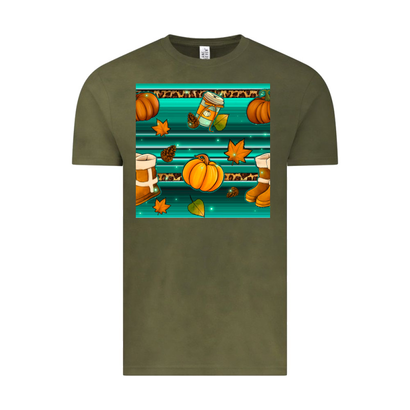 Autumn Seamless Pattern Vintage Tee by BundleAndBundleShop | Teevron