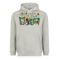 Moon Dust sunflowers coffee cups Heavyweight Hoodie - Jasminsmagicworld