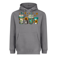 Storm sunflowers coffee cups Heavyweight Hoodie - Jasminsmagicworld