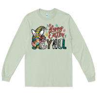 Matcha happy easter y all Long Sleeve Tee - CowhideDigitalArt