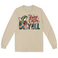 Mushroom happy easter y all Long Sleeve Tee - CowhideDigitalArt
