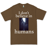Cacao I don't believe i̇n humans Premium Tee - Bettercallsaul