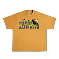 Peanut Butter happy halloween Urban Heavy Tee - BundleAndBundleShop
