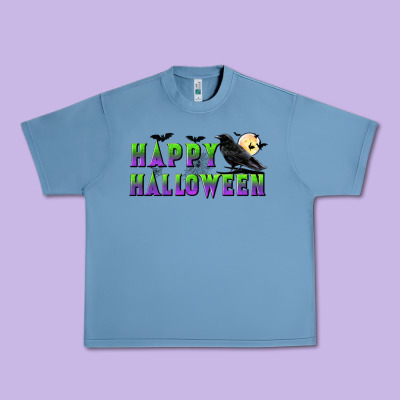 Happy Halloween Urban Heavy Tee Designed By Bundleandbundleshop