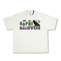 Pistachio happy halloween Urban Heavy Tee - BundleAndBundleShop