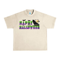 Sandshell happy halloween Urban Heavy Tee - BundleAndBundleShop