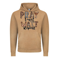 Vintage Camel Pray Trust Wait Repeat Vintage Hoodie - CowhideDigitalArt