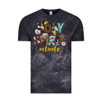 Cloud Black Holy Spirit Activate Vintage Tee - FaDigitalArtStudio