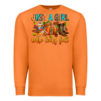 Carrot Just a girl who loves Fall Premium Sweatshirt - RanaPortraitStore