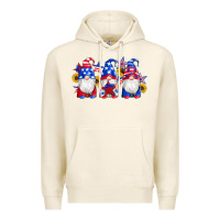 Tofu american flag gnomes sunflowers star Premium Hoodie - Artiststas