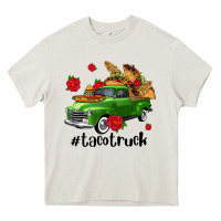 Cream tacotruck olivia Heavy Core Tee - OliviaCreatesArt