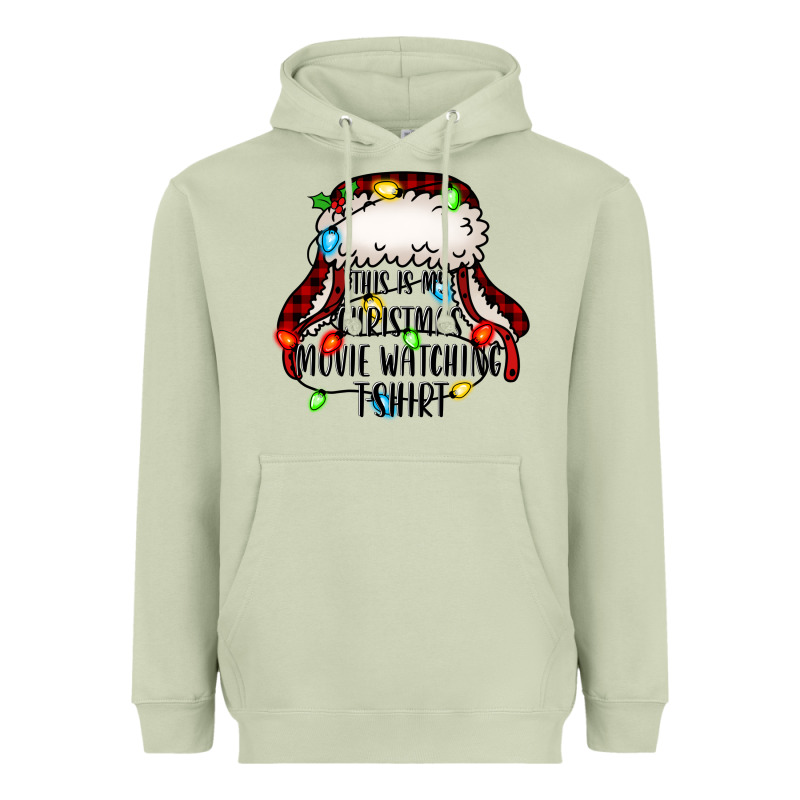 This Is My Christmas Movie Watching Heavyweight Hoodie by Jasminsmagicworld | Teevron
