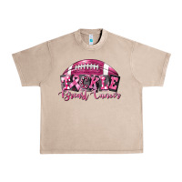 French Oak Tickle Breast Cancer Football Urban Heavy Tee - FaDigitalArtStudio