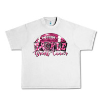 Lunar Rock Tickle Breast Cancer Football Urban Heavy Tee - FaDigitalArtStudio