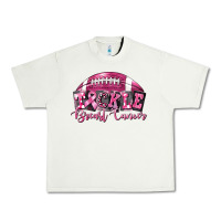Pistachio Tickle Breast Cancer Football Urban Heavy Tee - FaDigitalArtStudio