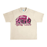 Sandshell Tickle Breast Cancer Football Urban Heavy Tee - FaDigitalArtStudio