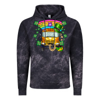 Cloud Black st. patricks day school bus Vintage Hoodie - SublimationCraftShop