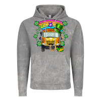 Cloud Rock st. patricks day school bus Vintage Hoodie - SublimationCraftShop