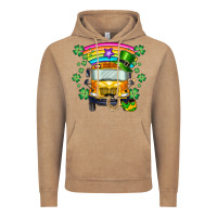 Vintage Coffee st. patricks day school bus Vintage Hoodie - SublimationCraftShop
