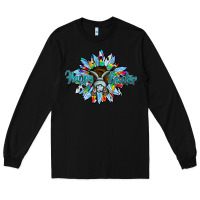 Black happy easter sunflower Long Sleeve Tee - CowhideDigitalArt