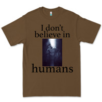 Cacao I don't believe i̇n humans Premium Tee - Bettercallsaul