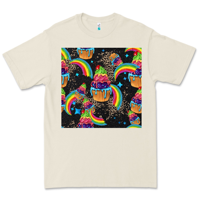 Pride Cupcake Seamless Pattern Premium Tee by FaDigitalArtStudio | Teevron