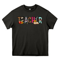 Asphalt teacher Heavy Core Tee - OliviaCreatesArt