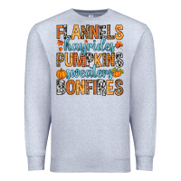 Heather Grey Flannels hayrides Premium Sweatshirt - RanaPortraitStore