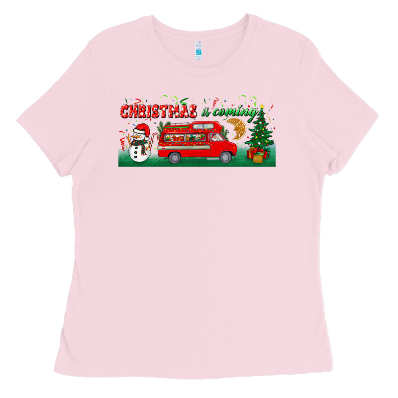 Christmas Is Coming Ladies Tee by BundleAndBundleShop | Teevron