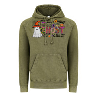 Vintage Olive ghost Vintage Hoodie - CowhideDigitalArt