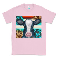 Bubblegum Pink Cow Tumbler Classic Tee - CowCowDesign