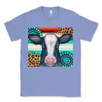 Colony Blue Cow Tumbler Classic Tee - CowCowDesign