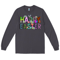 Smoke Happy Easter Long Sleeve Tee - CowhideDigitalArt