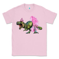 Bubblegum Pink balerina t rex dinosaur with tutu Classic Tee - Artiststas