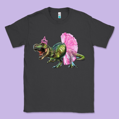 Balerina T Rex Dinosaur With Tutu Classic Tee Designed By Artiststas