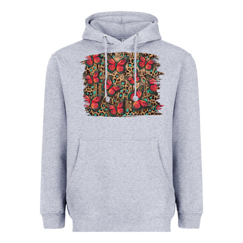 Easter Butterflies Background Heavyweight Hoodie by RanaPortraitStore | Teevron