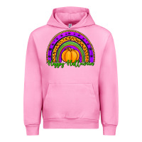 Fuchsia Pink happy halloween rainbow Urban Hoodie - Jasminsmagicworld