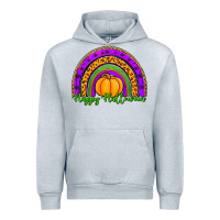 Heather Grey happy halloween rainbow Urban Hoodie - Jasminsmagicworld