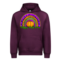 Mauve Wine happy halloween rainbow Urban Hoodie - Jasminsmagicworld