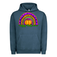 Pigment Midnight Navy happy halloween rainbow Urban Hoodie - Jasminsmagicworld
