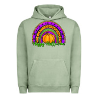 Pigment Oil Green happy halloween rainbow Urban Hoodie - Jasminsmagicworld